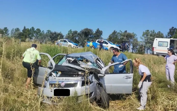 Tres siniestros viales en menos de dos horas en la Autovía 14, cerca de Gualeguaychú