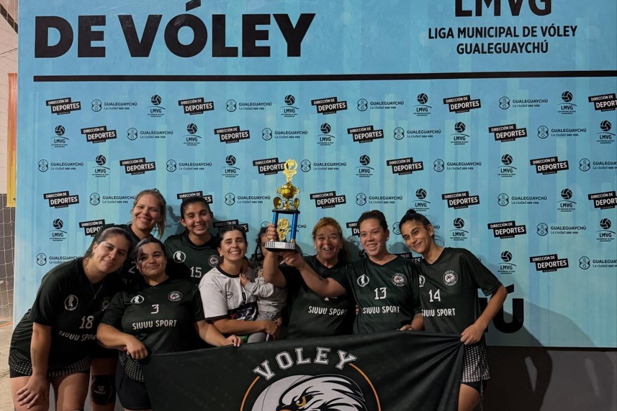 Culminó el primer torneo de verano de la Liga Municipal de Voley