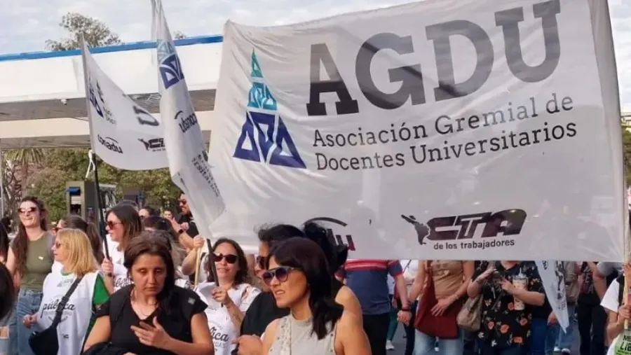Imagen de noticia Docentes universitarios lanzan un plan de lucha con paro, marchas y medidas en marzo