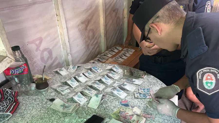 Allanamiento por dinero falso terminó con secuestros y dos detenidos en Concordia