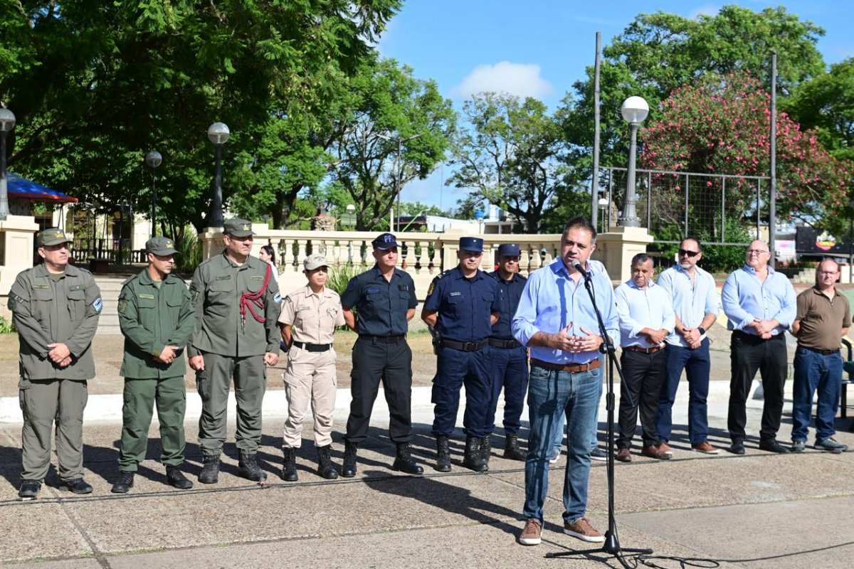 Imagen de noticia Se presentó el operativo integral de seguridad para el fin de semana de carnaval