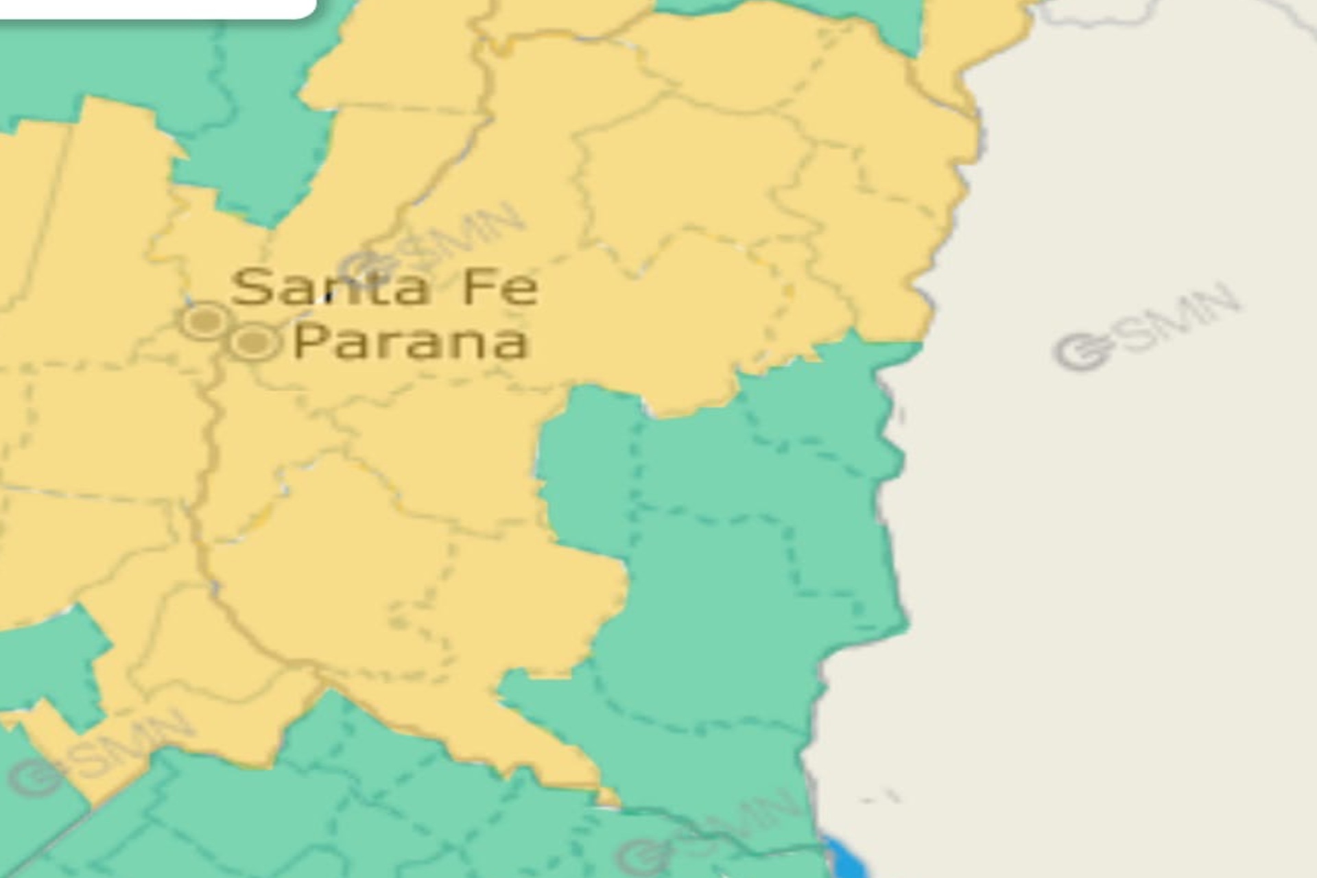 Imagen de noticia Alerta meteorológica por tormentas fuertes en doce departamentos para este martes