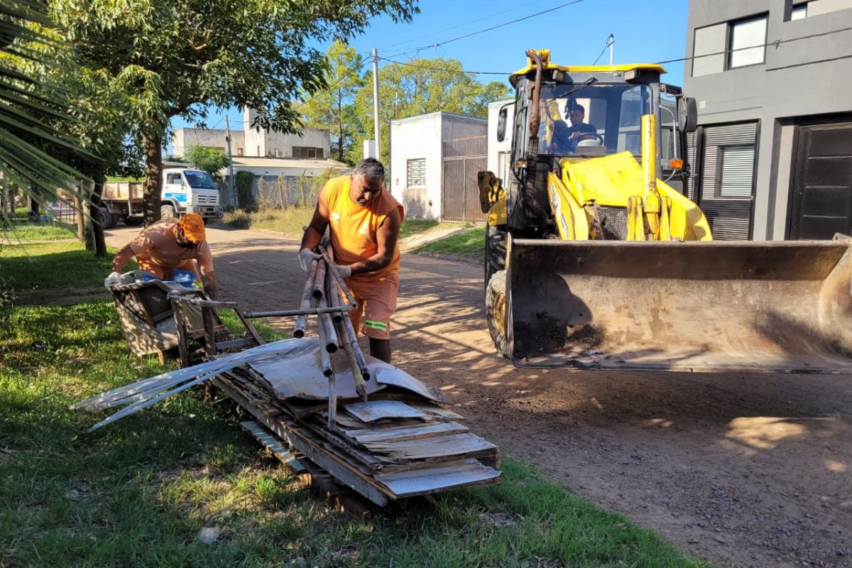 Imagen de noticia Higiene Urbana eliminó criaderos de mosquitos en operativo de descacharrización