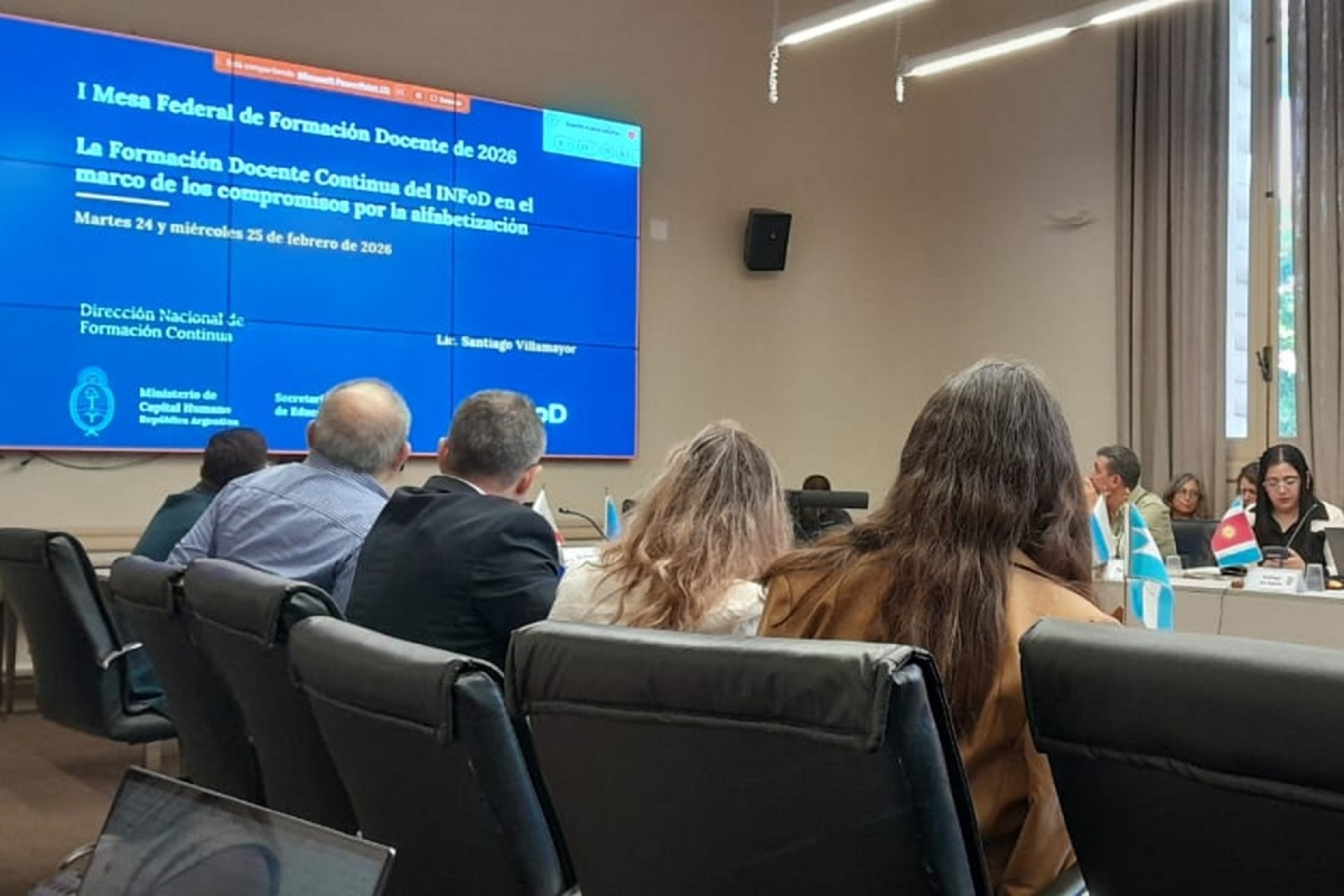 Imagen de noticia Entre Ríos participó de la I Mesa Federal de Formación Docente