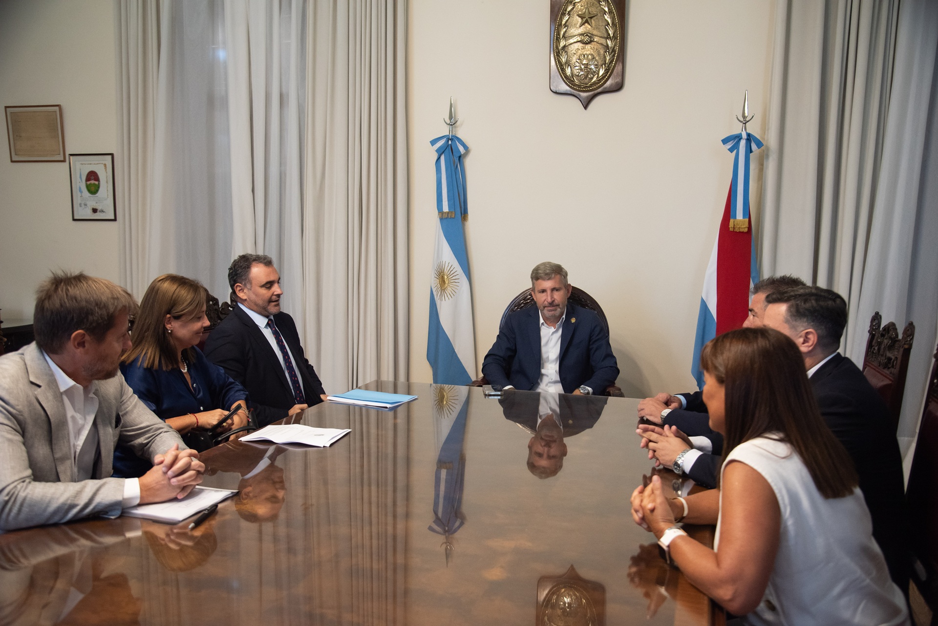 Imagen de noticia Frigerio recibió a las autoridades de la Asociación de Magistrados de Entre Ríos