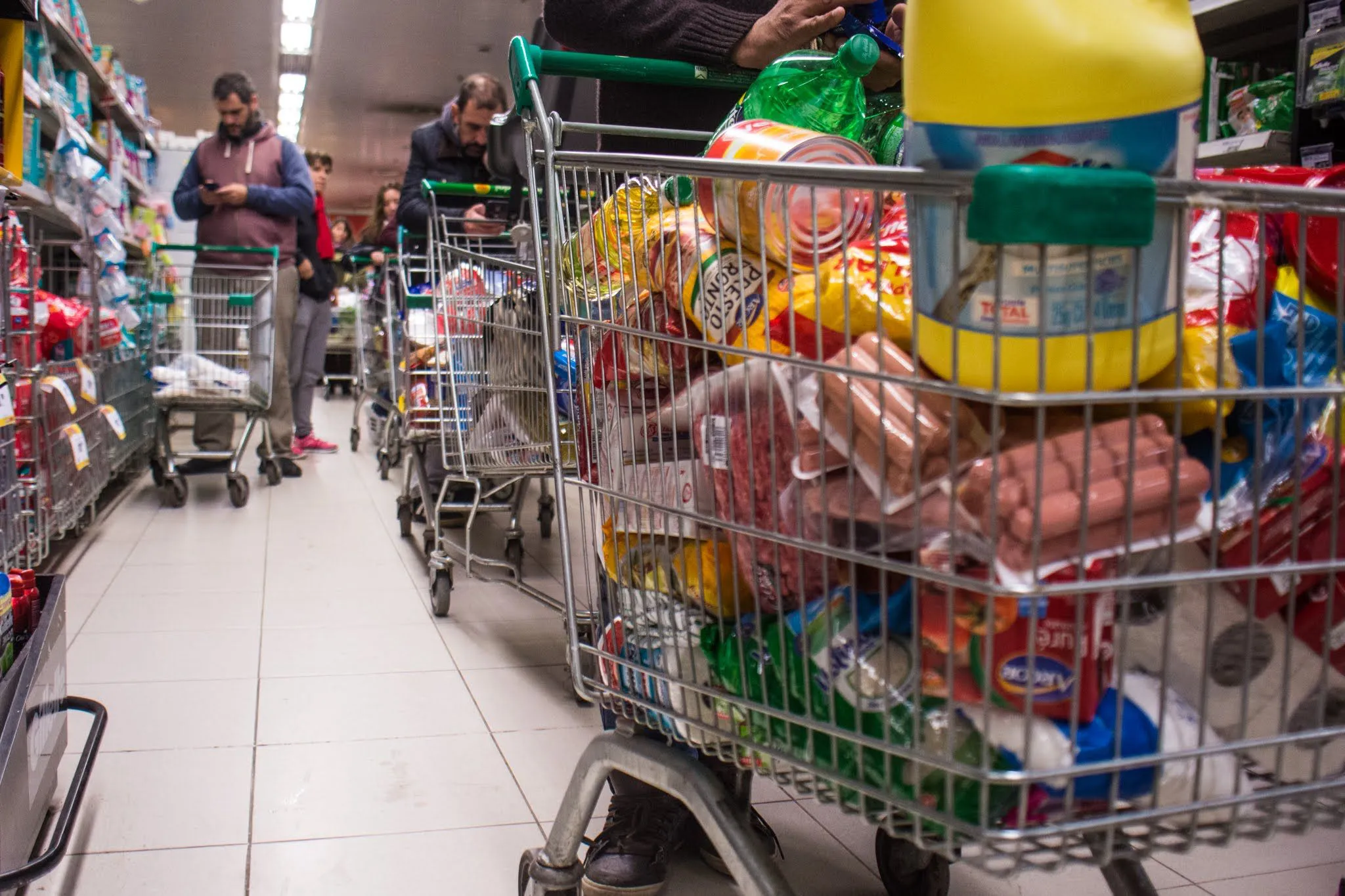 Llenar el changuito en Entre Ríos costó casi $850.000 en el segundo mes del año