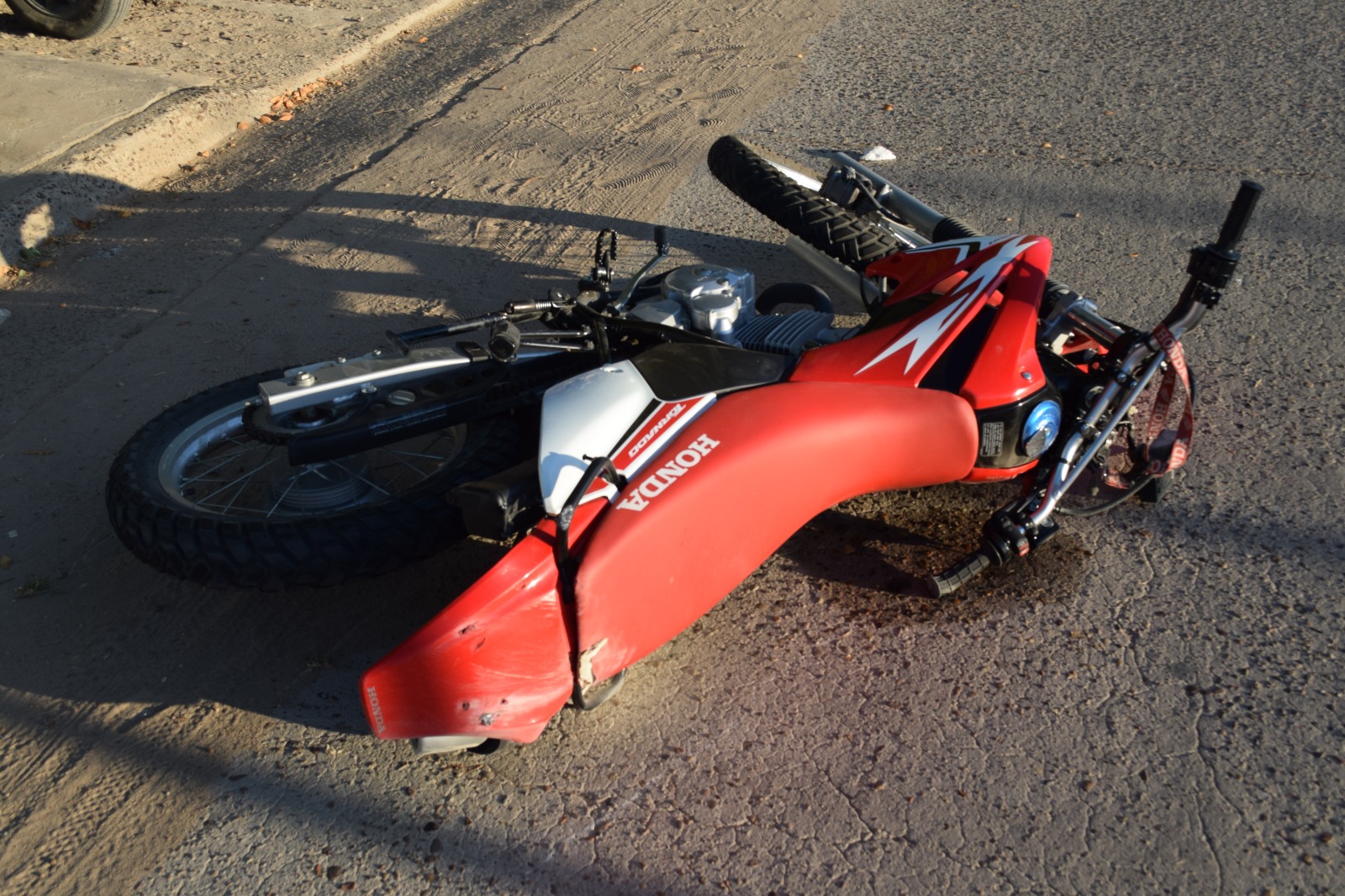 Imagen de noticia Choque entre motos dejó un herido grave que permanece en terapia intensiva