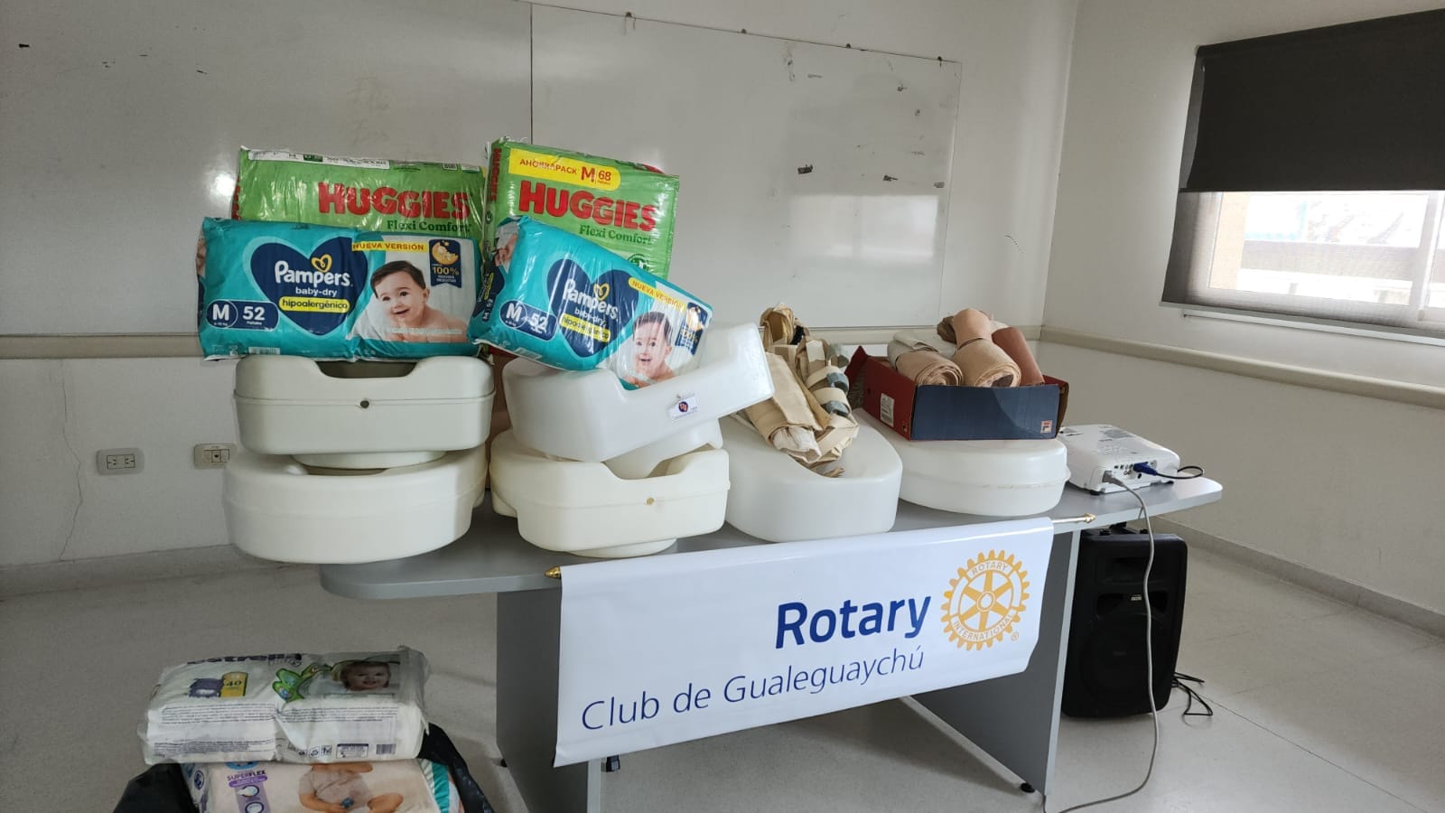 Imagen de noticia El Rotary realizó una nueva donación al Hospital Centenario para distintas áreas