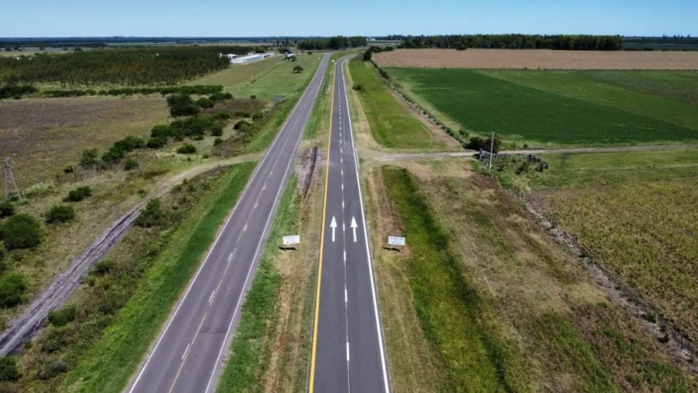 Imagen de noticia Frigerio celebró la habilitación de un nuevo tramo en la RN18
