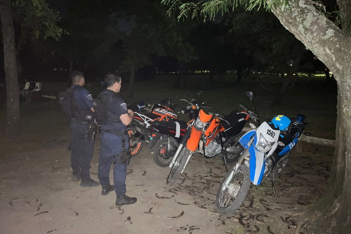 Imagen de noticia Operativos en el Parque Unzué: retuvieron motos por maniobras peligrosas