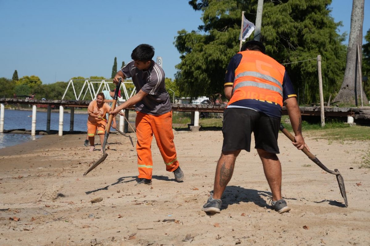 Imagen de noticia Puesta a punto del Balneario Municipal para el Campeonato Argentino de Canotaje