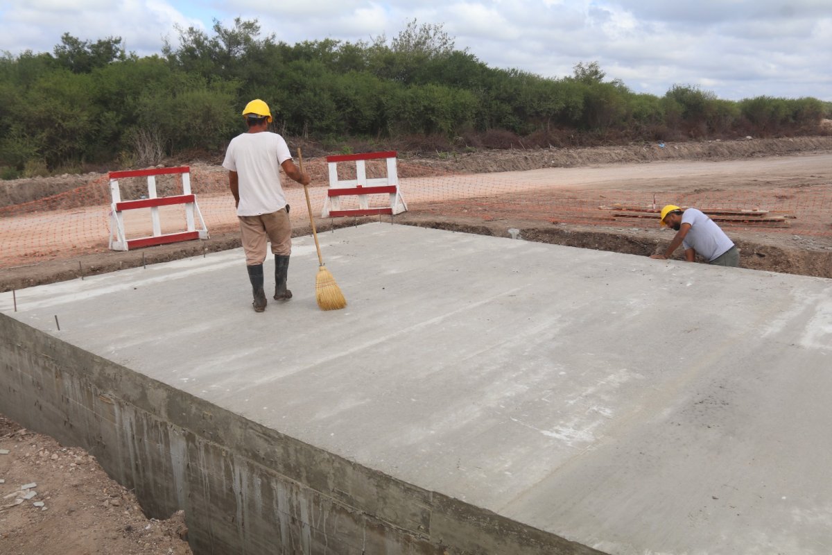 Imagen de noticia La obra hidráulica de zona norte consolida su estructura y avanza hacia su configuración final