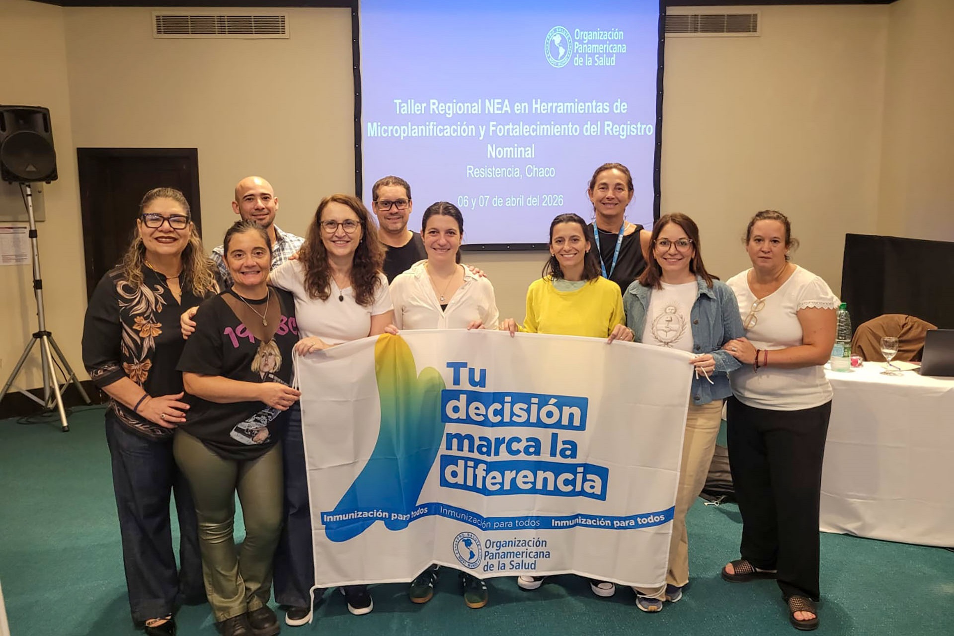 Imagen de noticia Equipo de salud entrerriano compartió su experiencia en vacunación en un encuentro regional