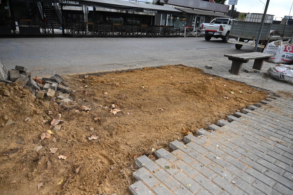 Imagen de noticia Se lleva adelante el tramo final en las obras de nivelación y readecuación de veredas en la Costanera