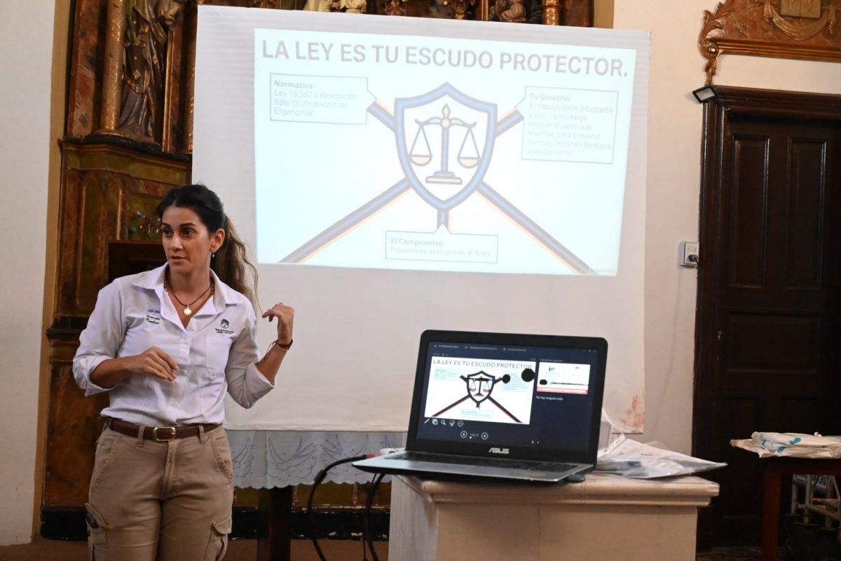 Imagen de noticia El Gobierno impulsa capacitaciones en seguridad laboral para trabajadores y la comunidad