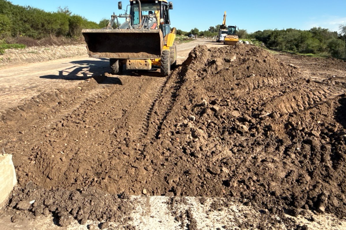 Imagen de noticia Comenzó la etapa final para la construcción de la doble alcantarilla de zona norte