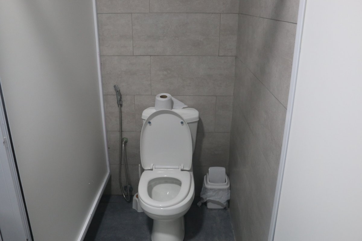 Quedaron habilitados los nuevos baños accesibles del Estadio Municipal de Voley