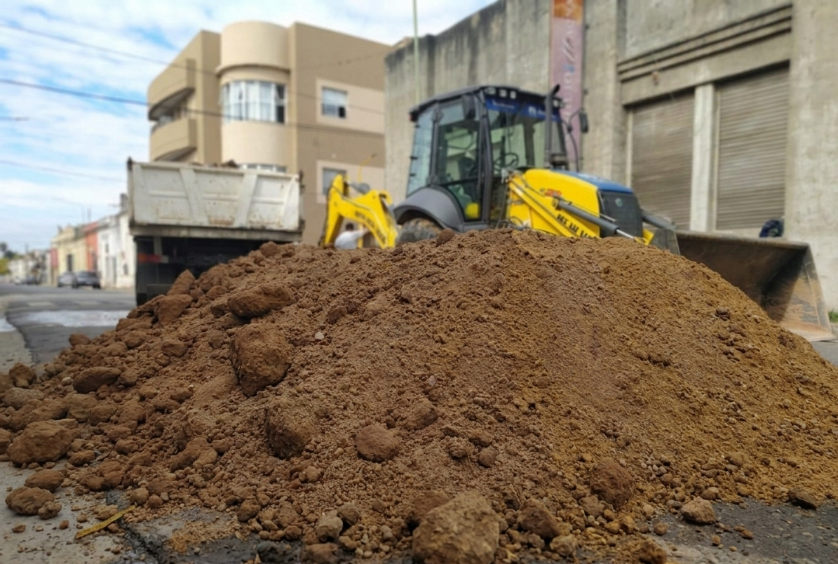 Imagen de noticia Debieron reparar un caño para lograr normalizar el suministro de agua en toda la ciudad