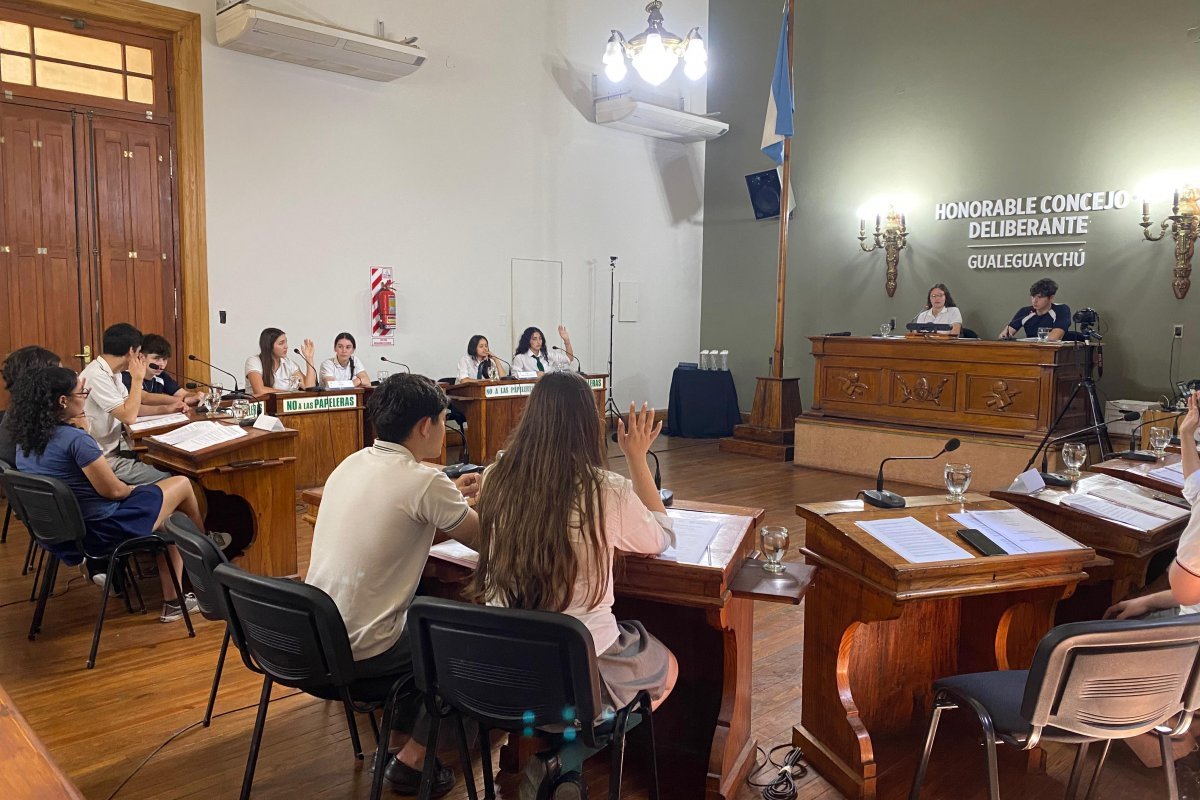 Imagen de noticia Gualeguaychú lanza la edición 2026 del Concejo Deliberante Estudiantil