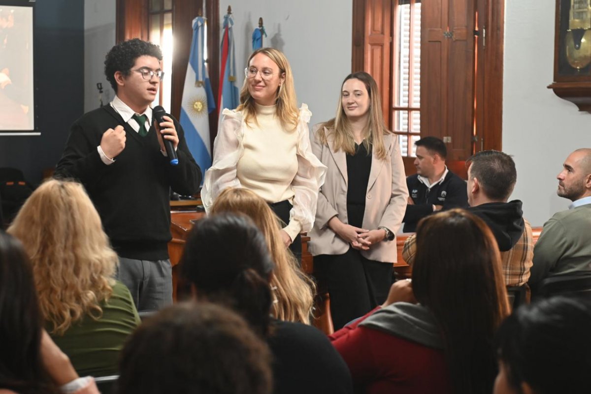 Imagen de noticia Gualeguaychú presentó la nueva edición del Concejo Deliberante Estudiantil