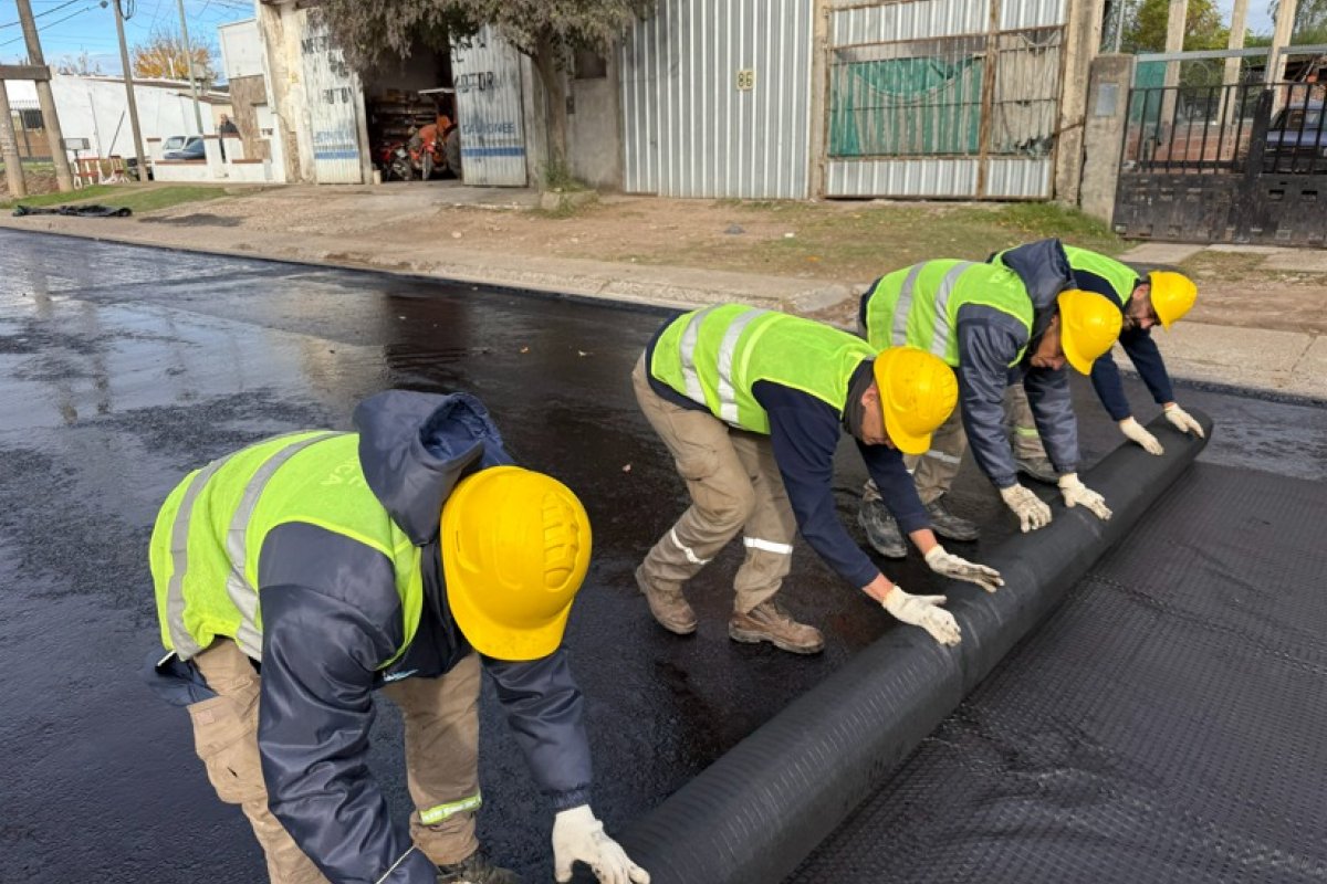 Imagen de noticia Se trabajó en la fase final antes de la construcción de la carpeta asfáltica del boulevard Pedro Jurado