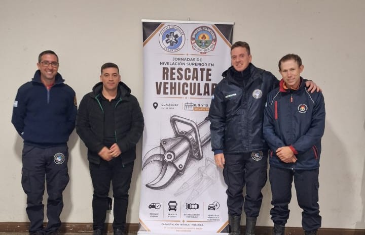 Imagen de noticia Bomberos de Gualeguaychú participaron de jornadas provinciales sobre rescate vehicular