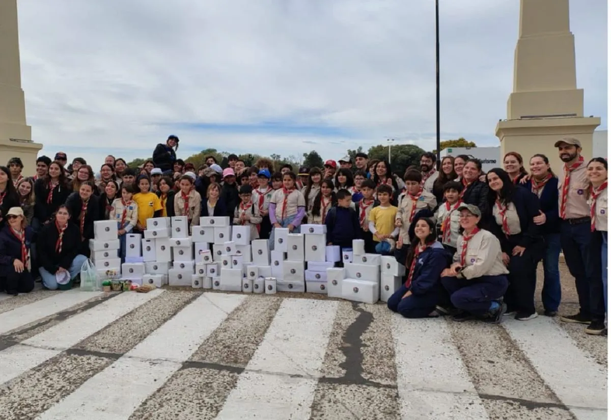 Imagen de noticia La colecta scout para el Hogar de Ancianos reunió cerca de 4 millones de pesos en Gualeguaychú