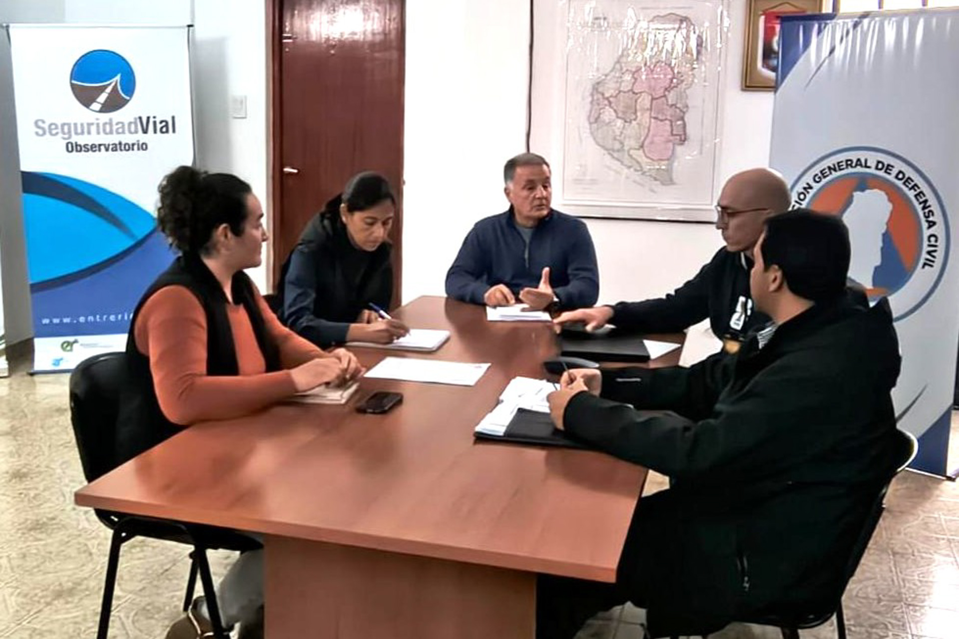 Imagen de noticia Coordinan acciones de prevención vial ante el pronóstico de contingencias climáticas