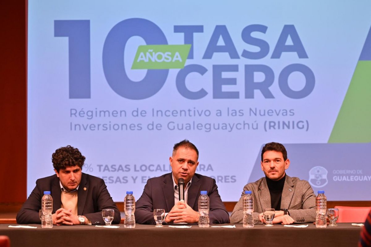 Imagen de noticia Davico propone eximir por diez años de tasas municipales a nuevas empresas que se radiquen en Gualeguaychú