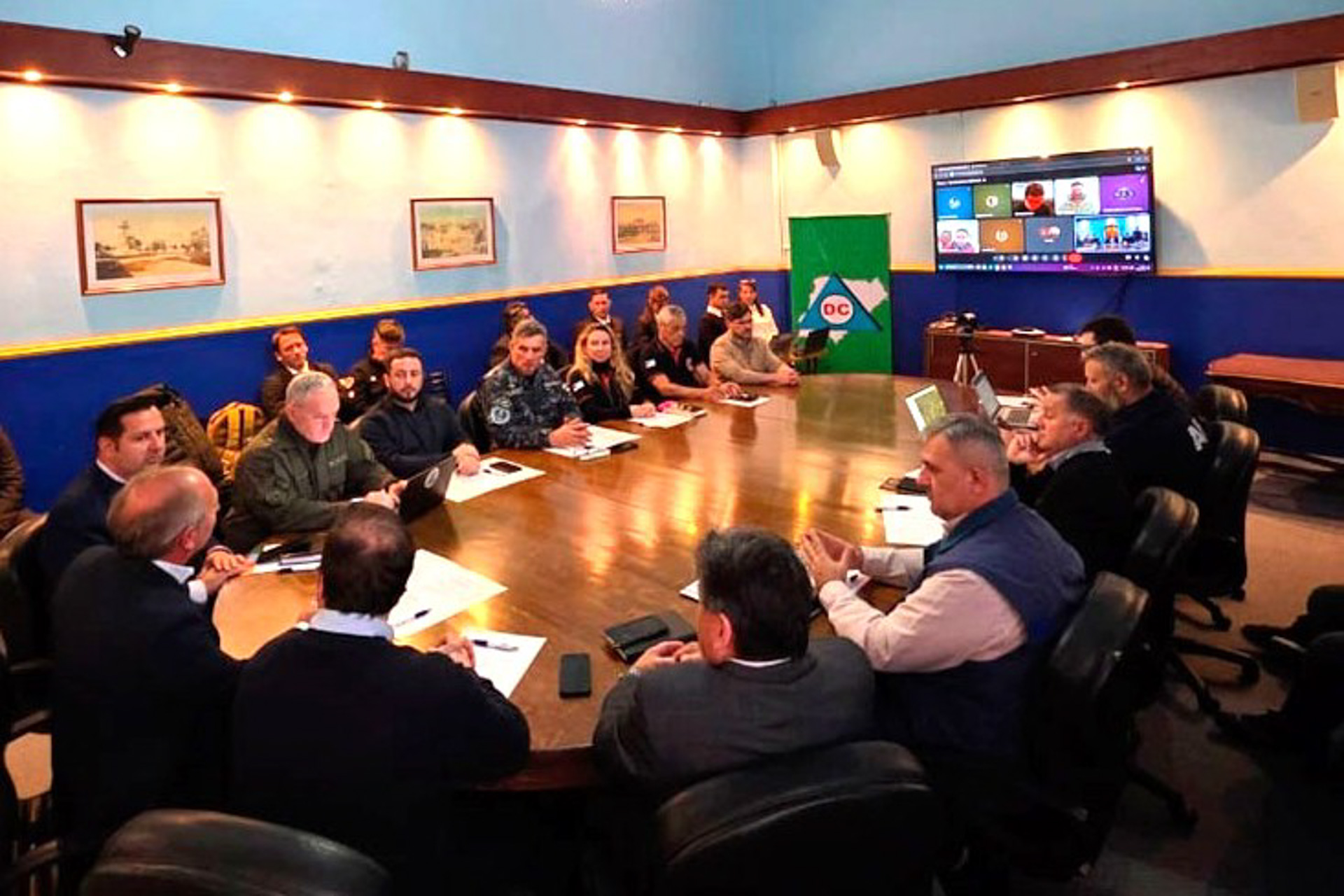 Imagen de noticia Entre Ríos participó de la Mesa Federal de Preparación ante el fenómeno de El Niño