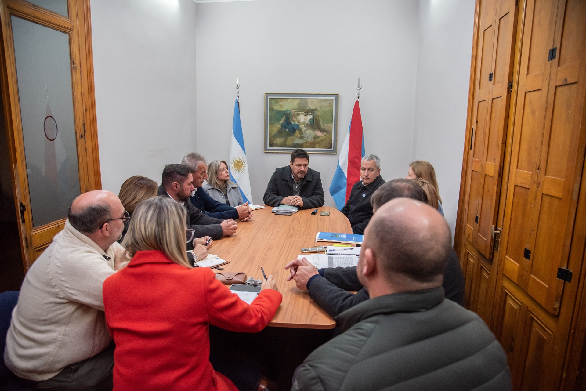 Imagen de noticia Autoridades de la provincia se reunieron con las ligas de comunas y los bloques legislativos por la coparticipación