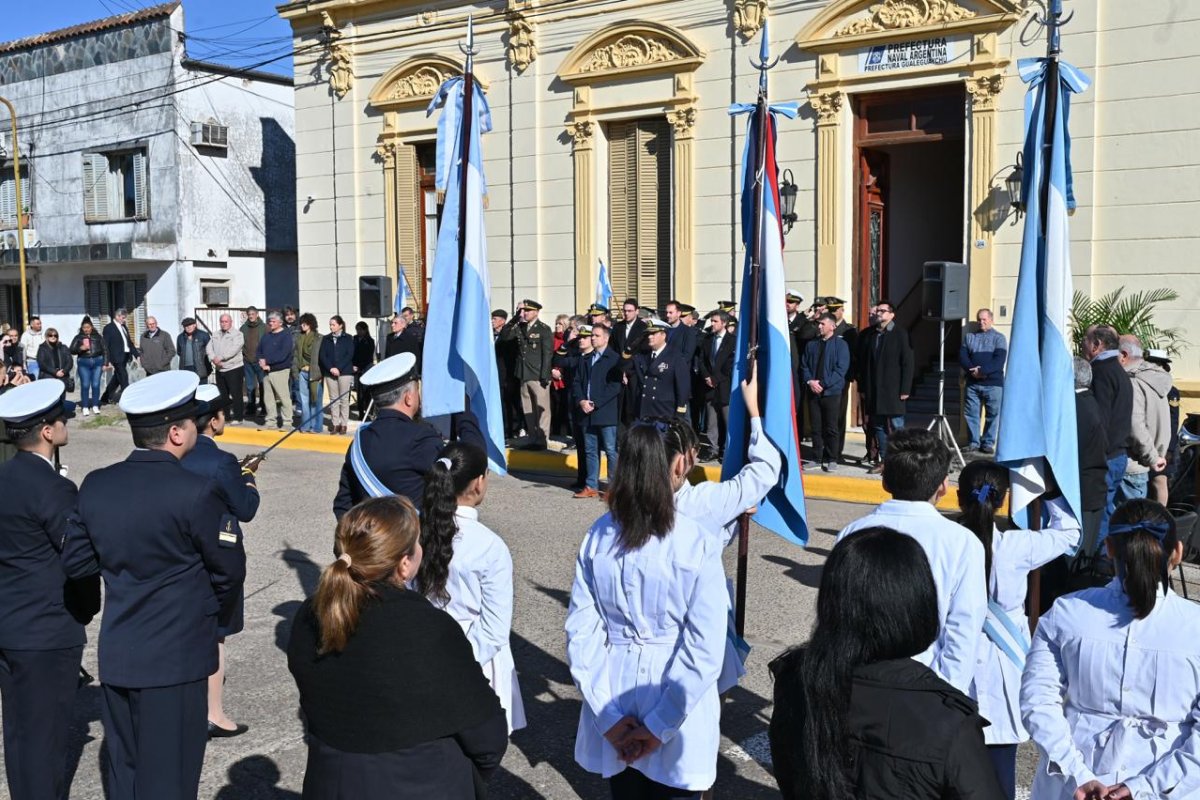 Imagen de noticia Davico acompañó el aniversario de la Prefectura Naval Argentina