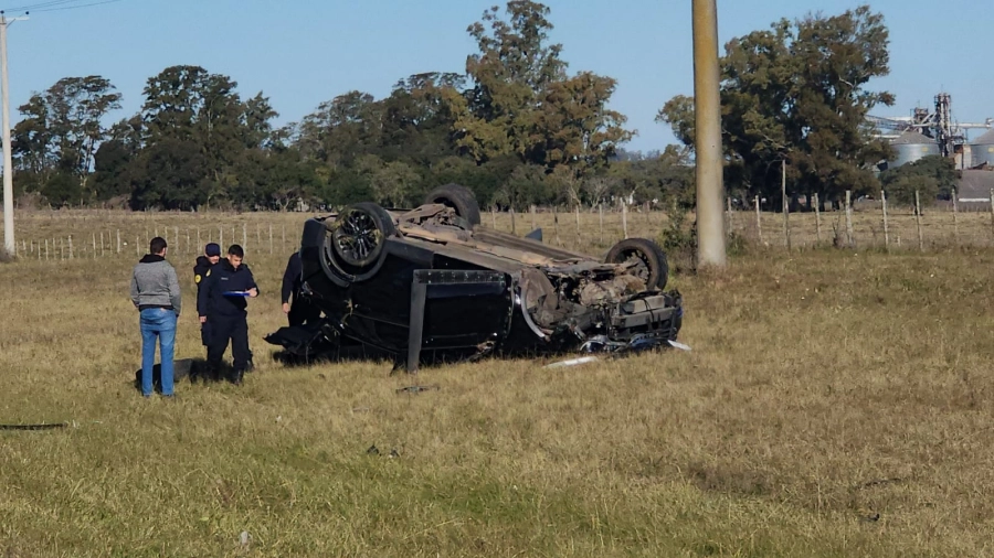 Imagen de noticia Se habría quedado dormido al volante: impactante accidente de un futbolista en Ruta 20