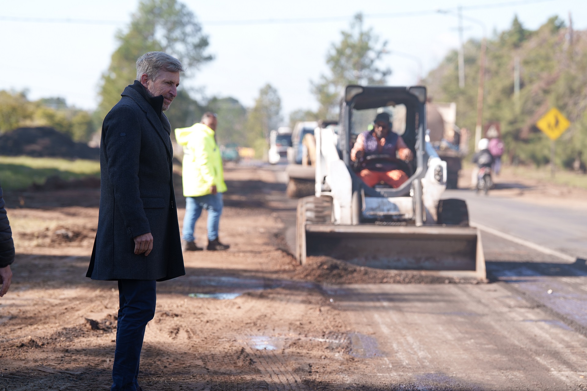 Imagen de noticia El gobernador recorrió las obras que se realizan en las rutas provinciales 4 y 22