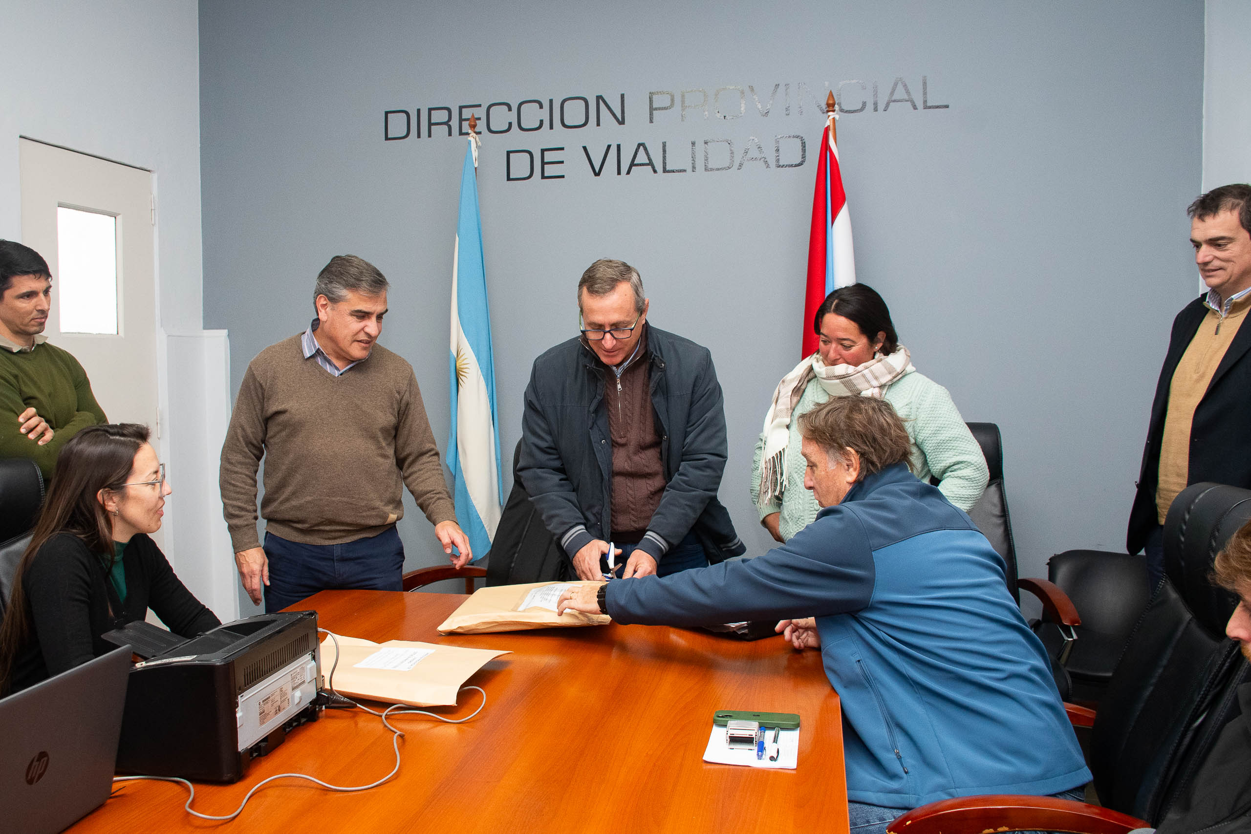 Imagen de noticia Se abrieron los sobres para la construcción de dos alcantarillas en el departamento Nogoyá