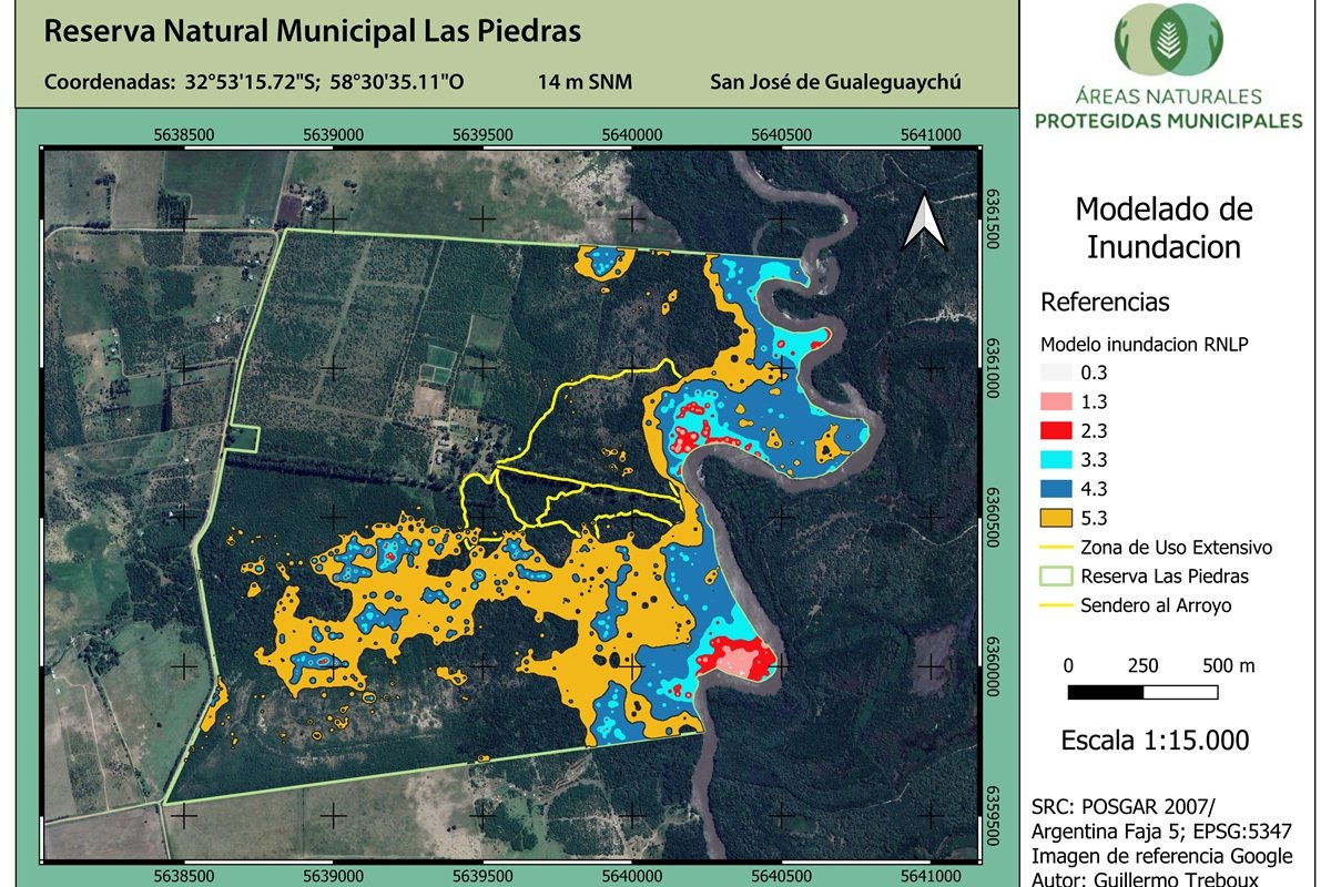 Imagen de noticia Se desarrolló un modelo digital para prevenir el impacto de posibles crecientes en la Reserva Las Piedras