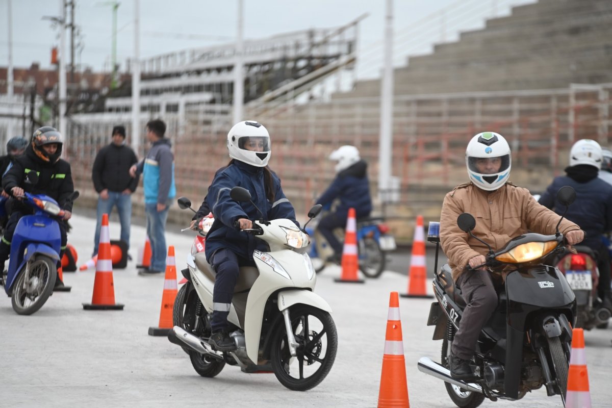 Imagen de noticia Se realizó una capacitación provincial para evaluadores e instructores prácticos de motos