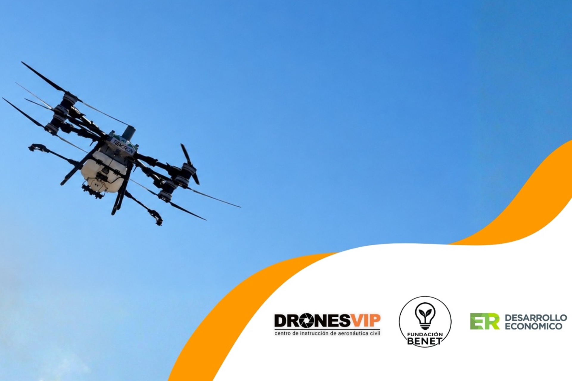 Imagen de noticia El miércoles empieza en Paraná la capacitación para aplicación de fitosanitarios con drones
