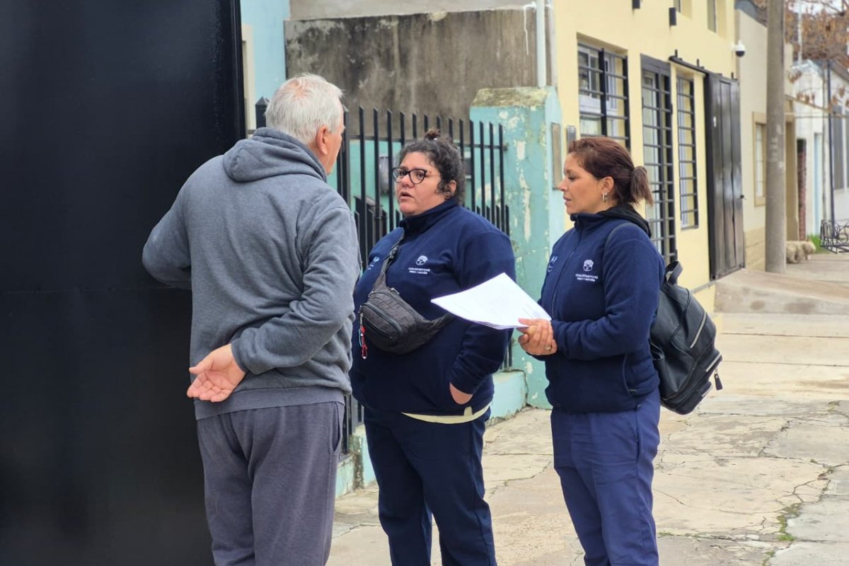 Imagen de noticia Actualizan información de familias de Munilla y Pueblo Nuevo ante eventual crecida del río