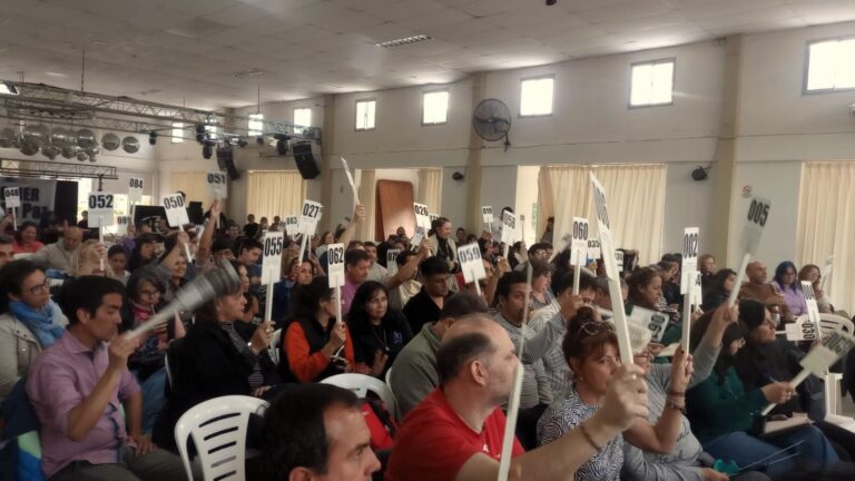 Imagen de noticia AGMER profundizó el plan de lucha y quedó facultado para definir nuevas medidas de fuerza