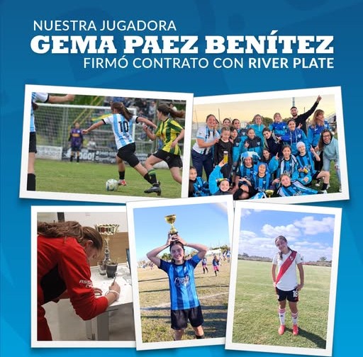 Imagen de noticia De Juventud Unida a River Plate: una futbolista del club dio el salto al Millonario