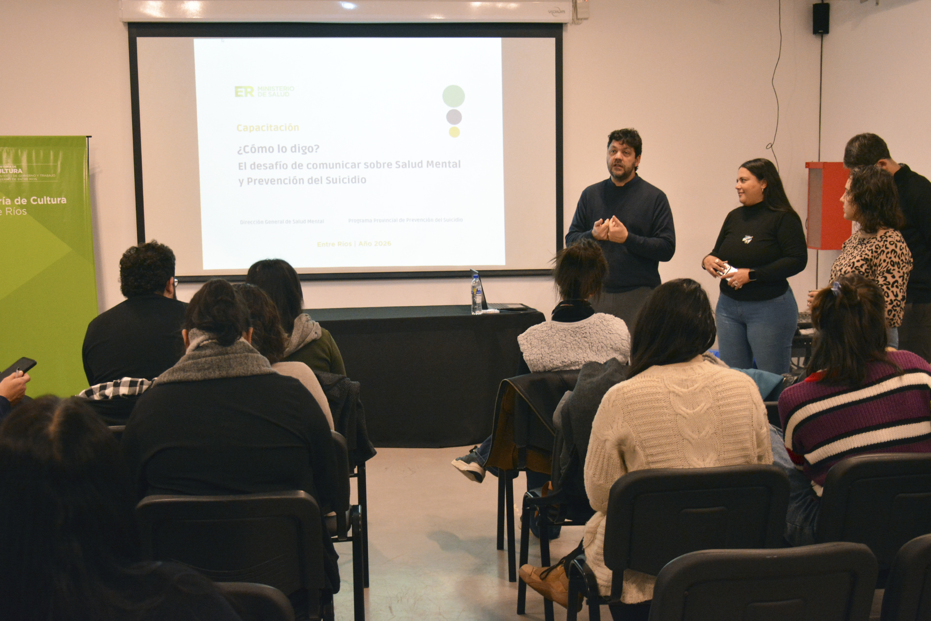 Imagen de noticia Equipos de Desarrollo Humano se capacitaron en comunicación responsable en salud mental y prevención del suicidio