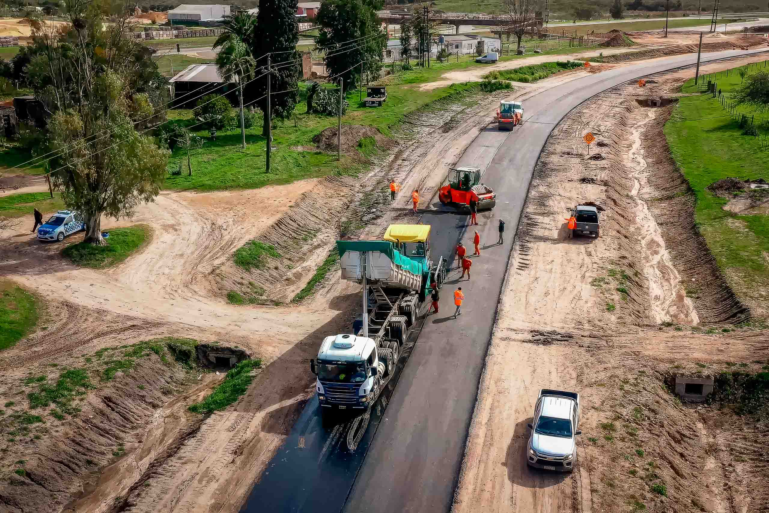 Imagen de noticia Más de 58 por ciento de avance en el acceso norte a Concepción del Uruguay