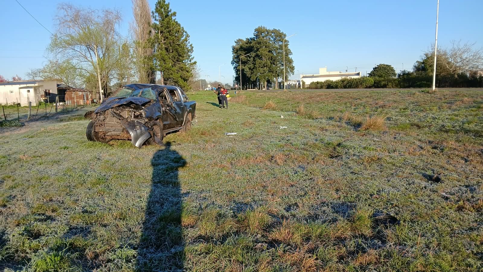 Imagen de noticia Murió un hombre de 46 años tras volcar con su camioneta en Entre Ríos