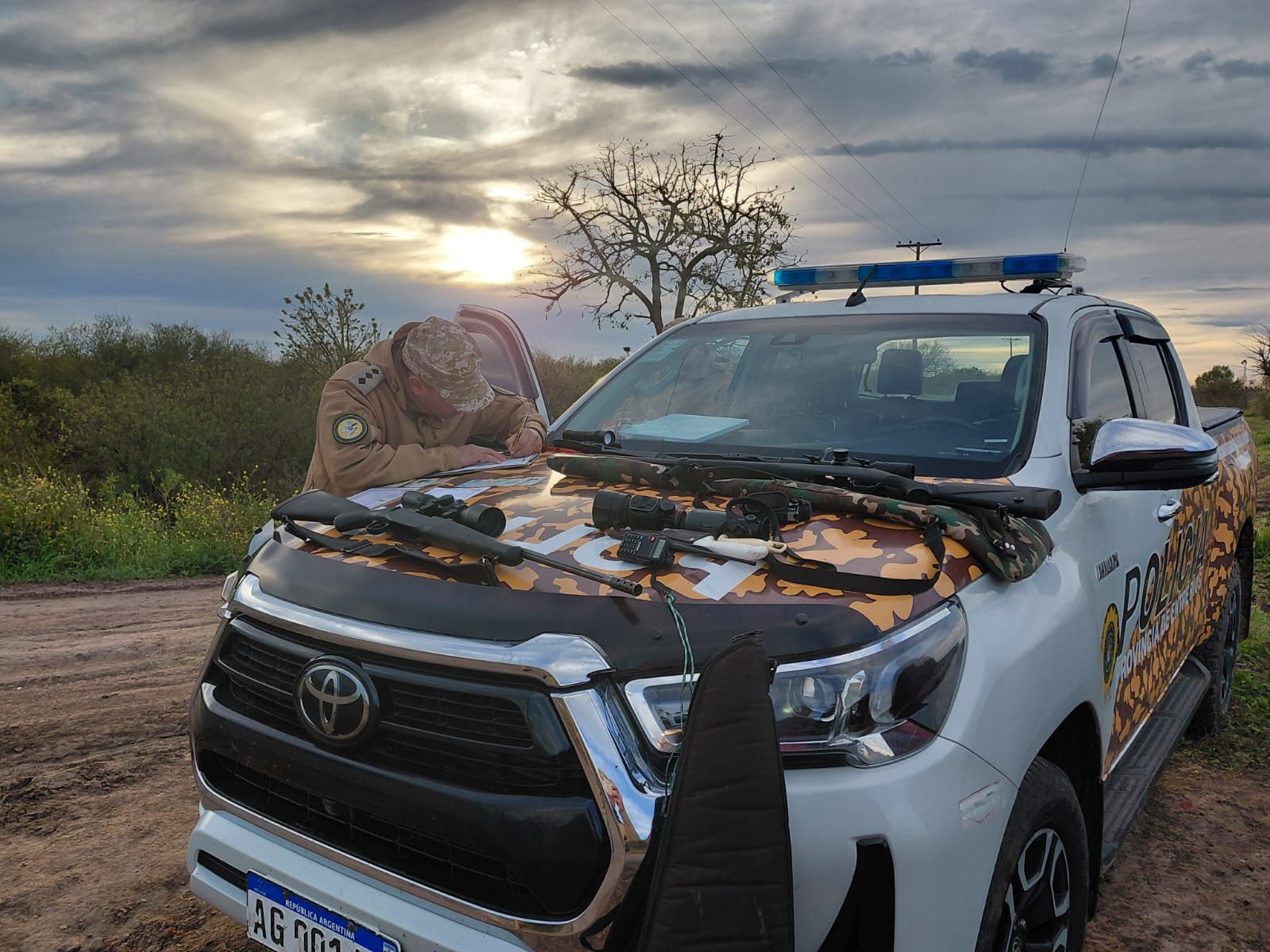 Imagen de noticia Secuestraron armas y detectaron infracciones durante una semana de controles rurales en Gualeguaychú