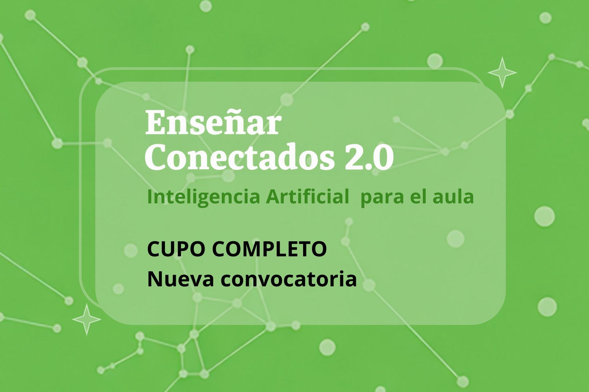 Imagen de noticia Docentes completaron los cupos en menos de 48 horas y se amplía la convocatoria para capacitación en IA