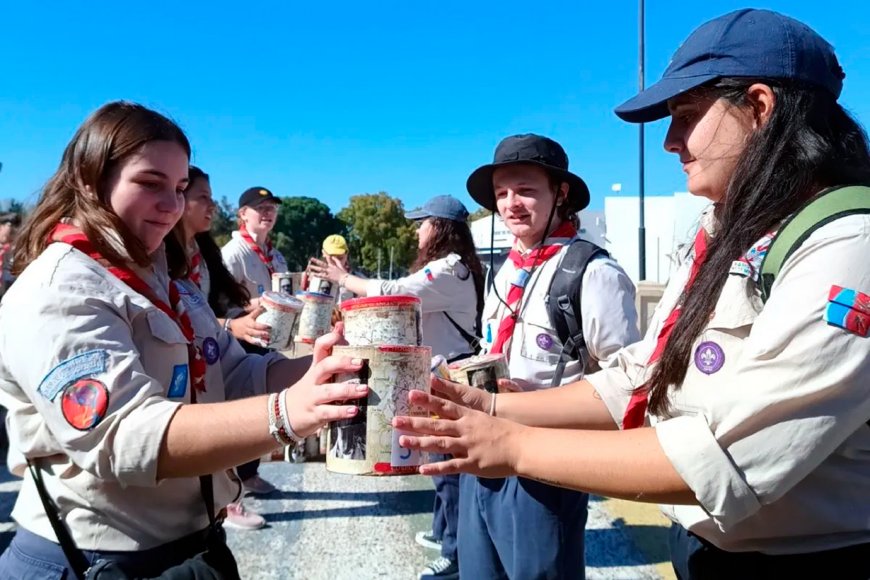 Imagen de noticia Scouts recorrerán Gualeguaychú para reunir donaciones para el Hogar Cura Jeannot