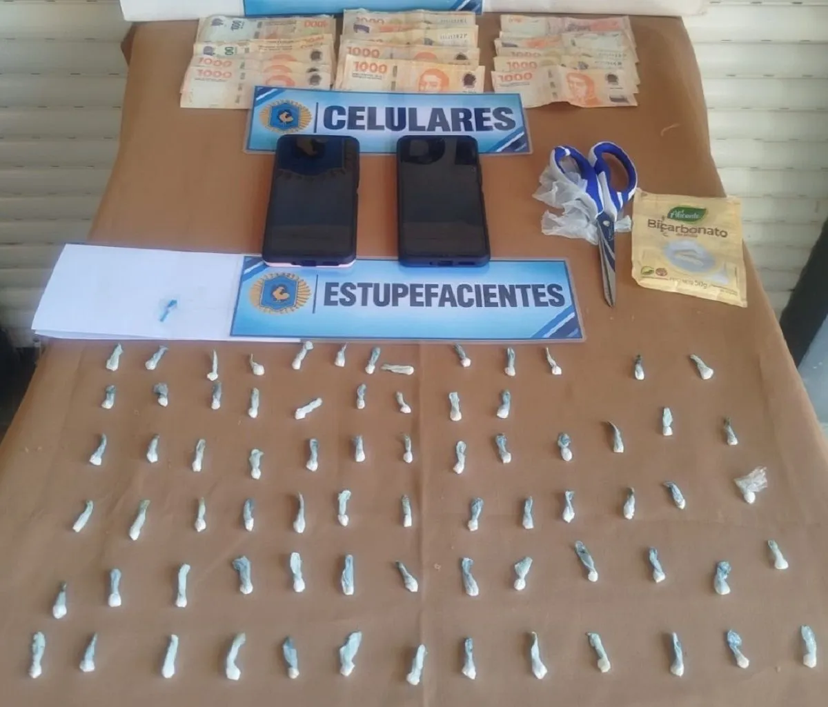Imagen de noticia Allanaron un domicilio y secuestraron 73 envoltorios de cocaína en el barrio Don Pablo