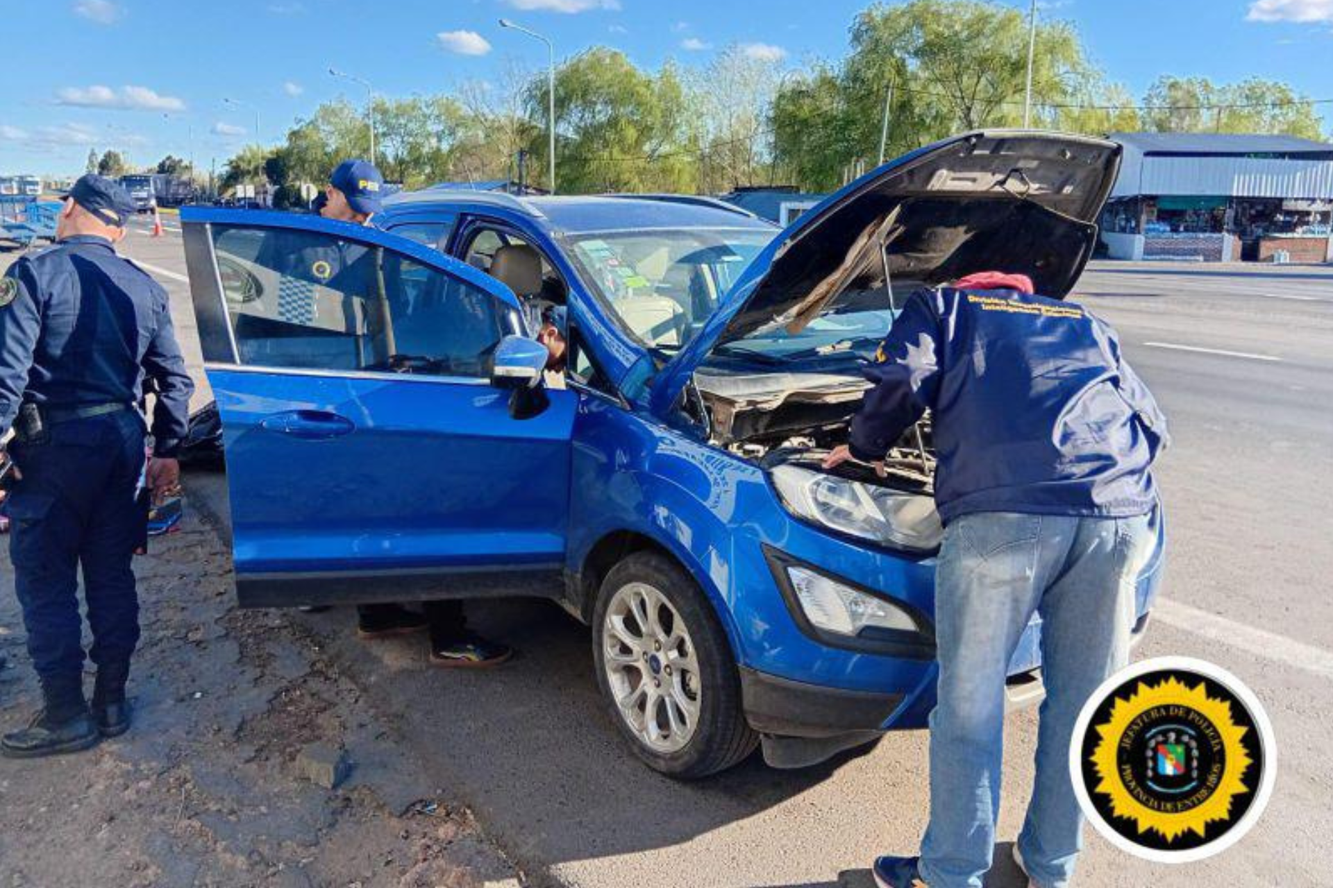 Imagen de noticia Secuestraron más de un kilo de cocaína en el puesto de control vial Brazo Largo