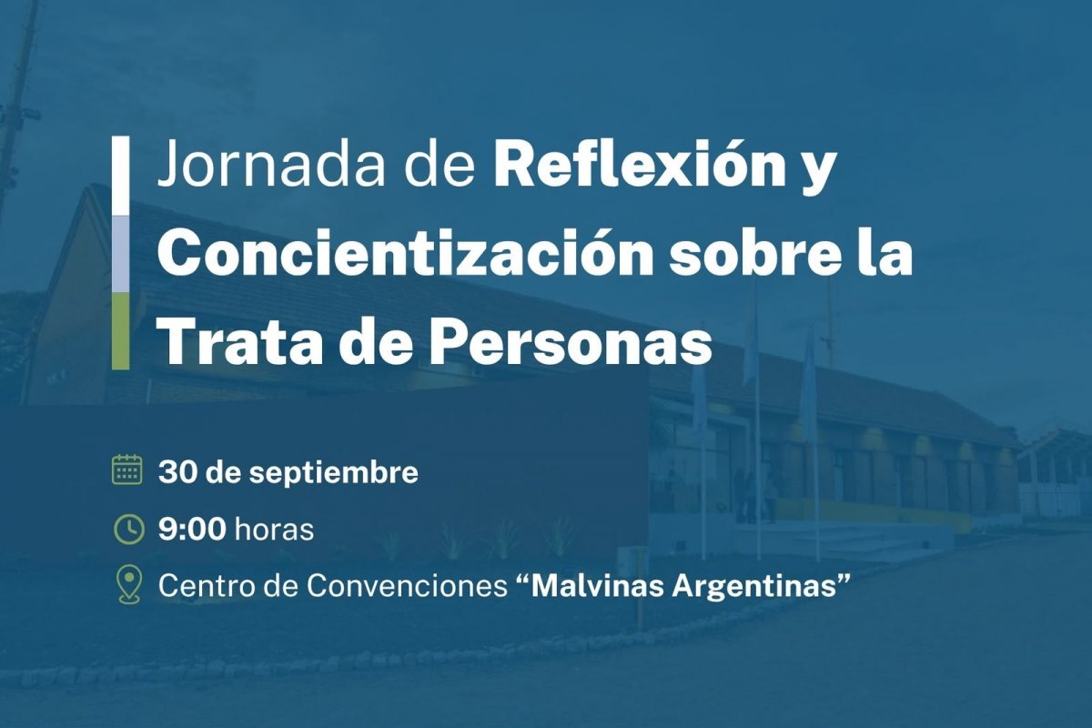 Imagen de noticia Se realizará la jornada provincial “La Trata Existe” en el Centro de Convenciones